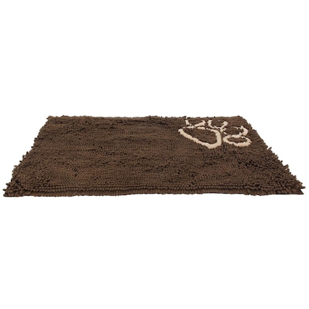Petpurifiers Fuzzy Quick-Drying Anti-Skid & Machine Washable Dog Mat, Dark Brown - One Size PE2640426